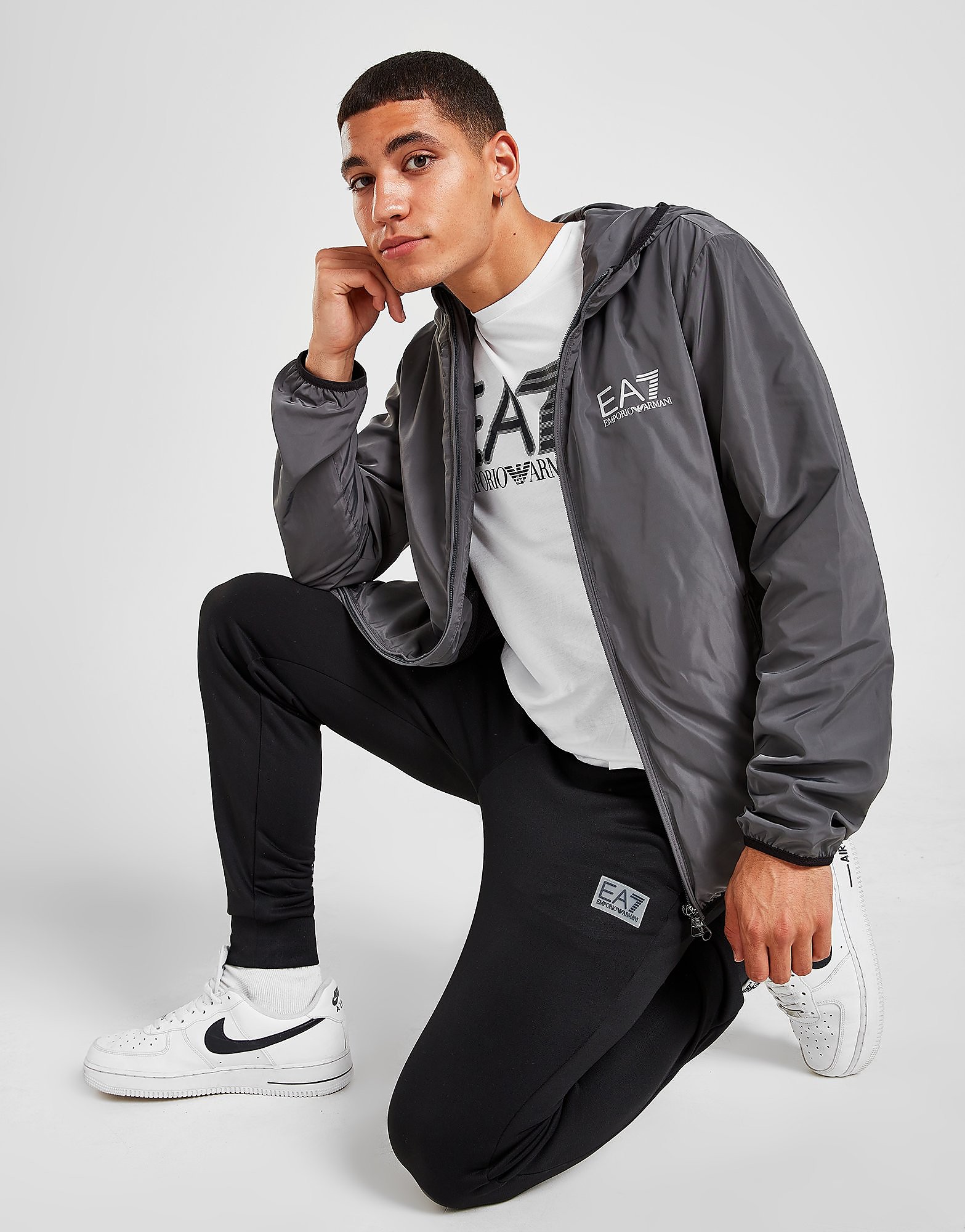 

Emporio Armani EA7 Core Jacket - Grey - Mens, Grey