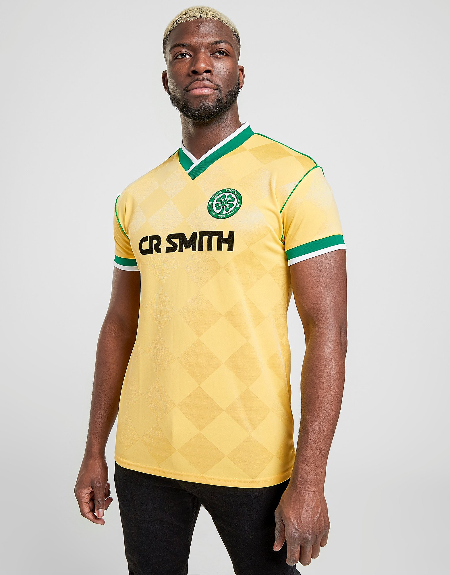 

Celtic Retro Celtic FC '88 Away Shirt - Yellow/Green - Mens, Yellow/Green