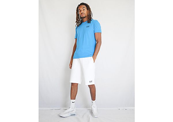 Emporio Armani EA7 Short Core French Terry Homme - White, White