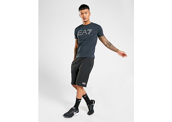 Emporio Armani EA7 Short Core Fleece Homme - Black/White, Black/White