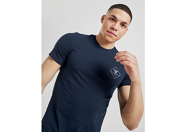 Barbour Beacon T-Shirt Box Logo Homme - Navy, Navy