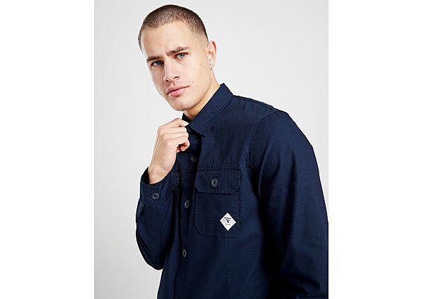 Barbour Beacon Chemise Ripstop Homme - Navy/Navy, Navy/Navy