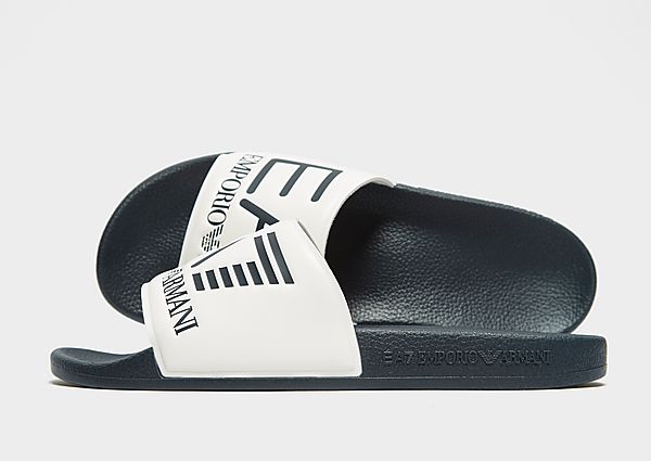 Emporio Armani EA7 Claquettes Seaworld Homme - Blue, Blue