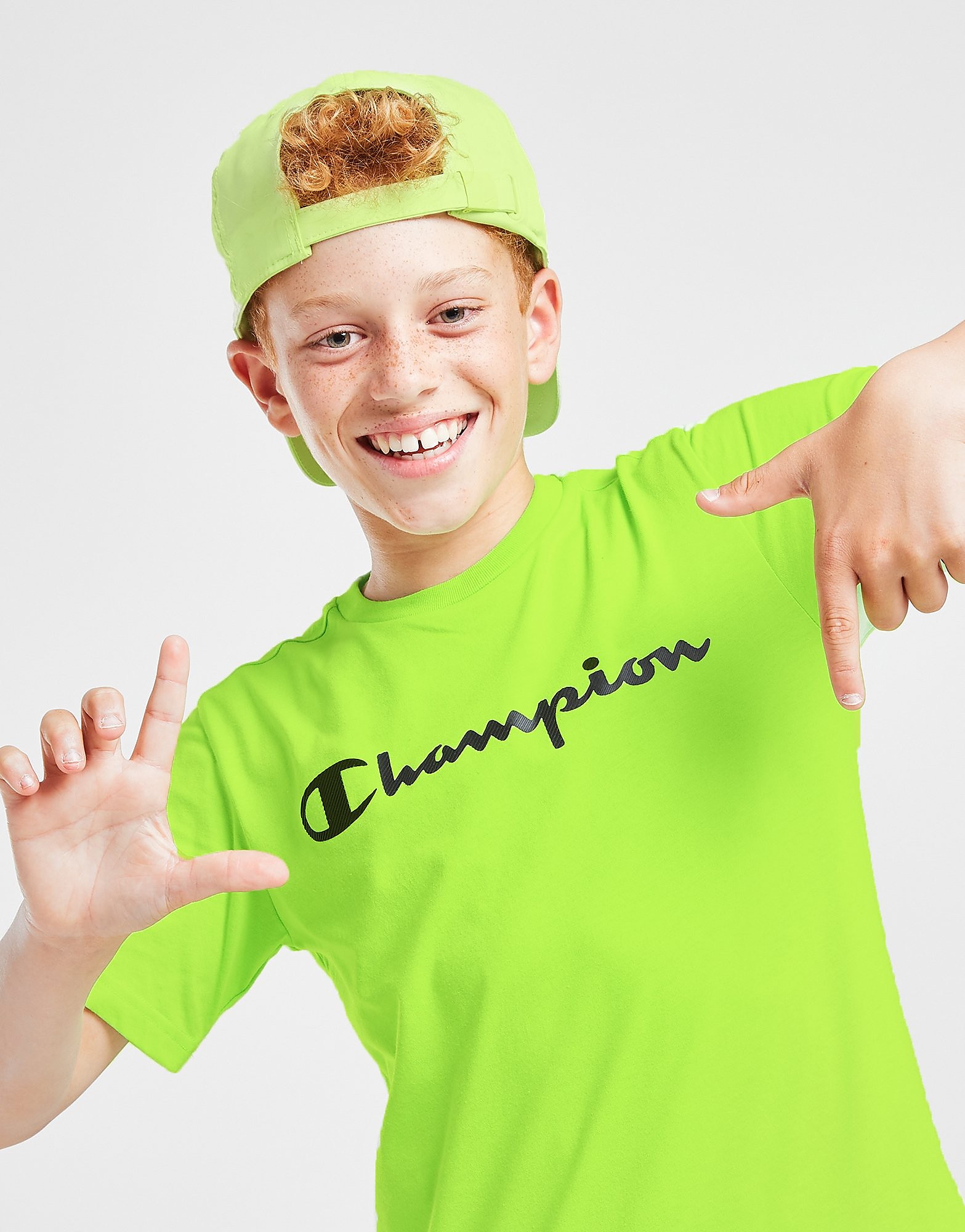 

Champion Neon Logo T-Shirt Junior - Green - Kids, Green
