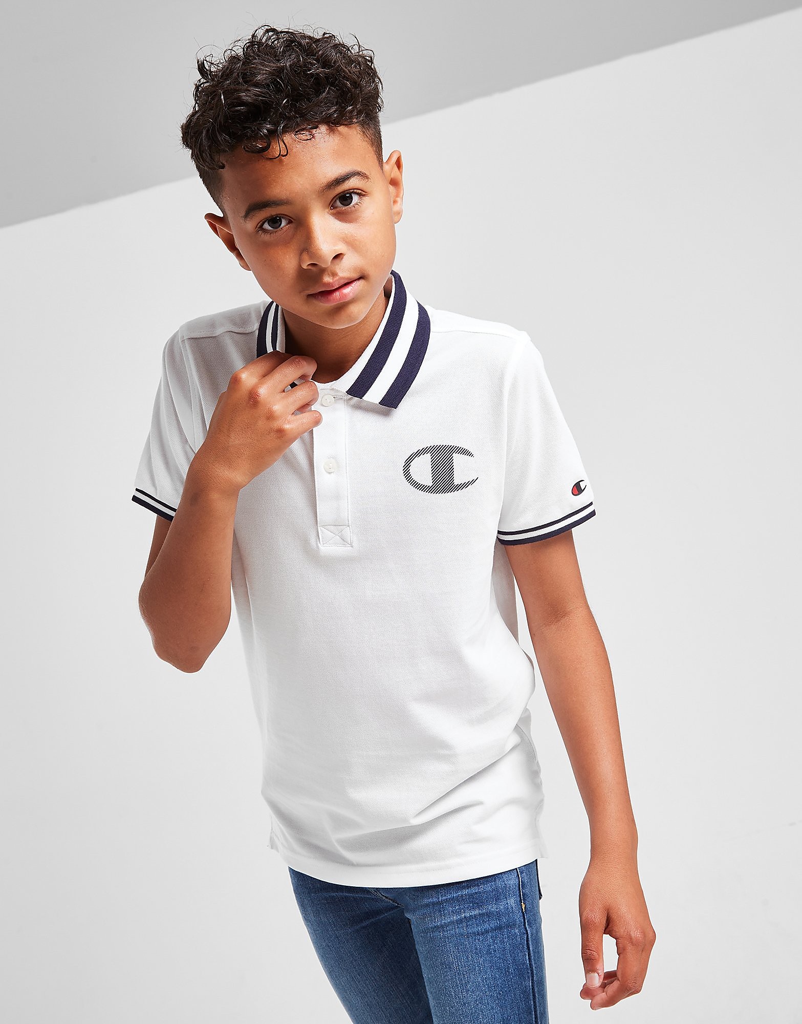 

Champion Legacy Polo Shirt Junior - White - Kids, White