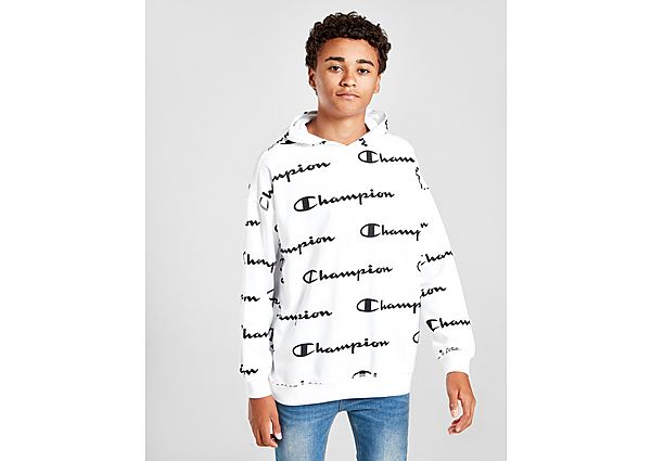 Champion Sweat à capuche All Over Print French Terry Oversize Junior