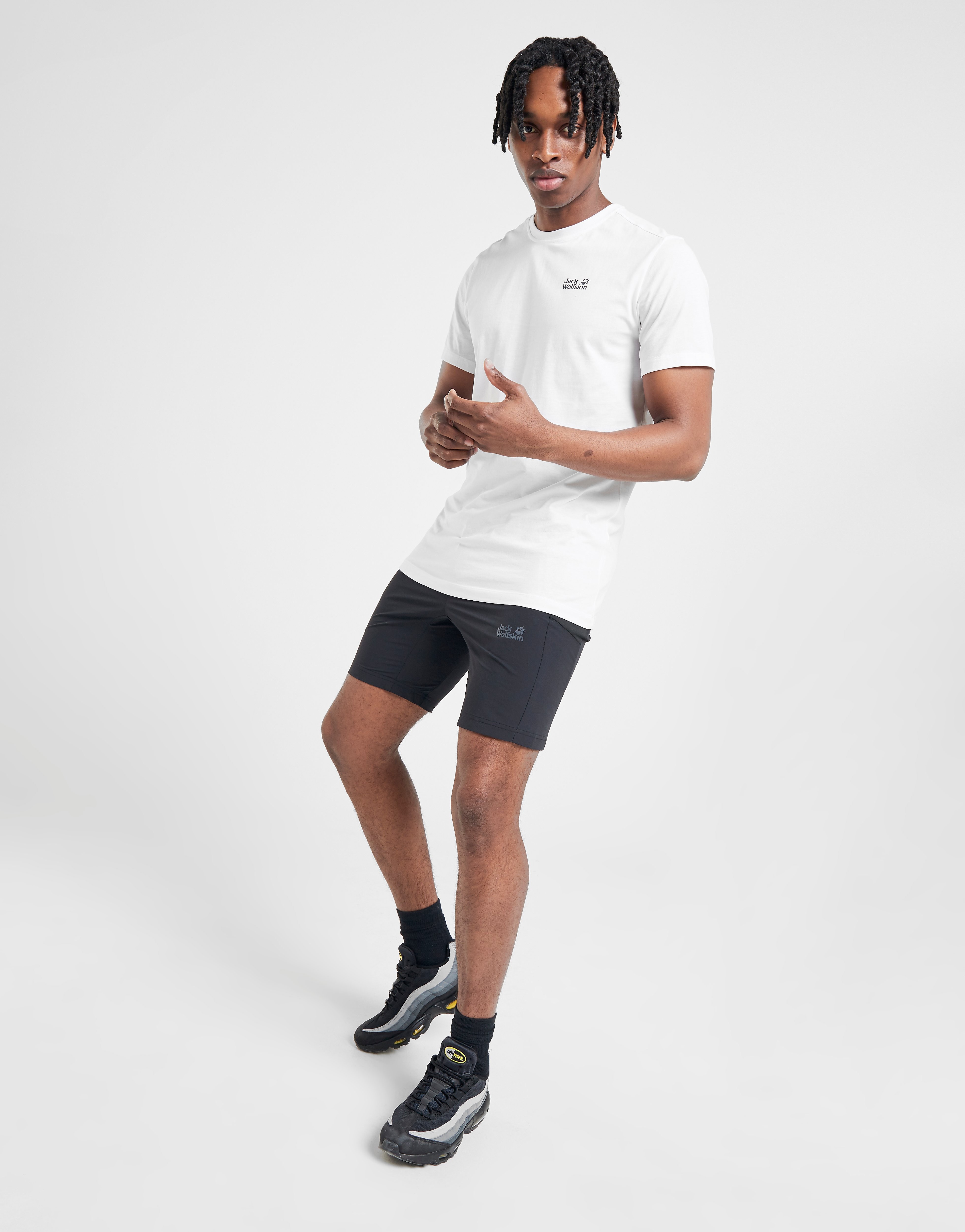 

Jack Wolfskin Trail Shorts - Black - Mens, Black