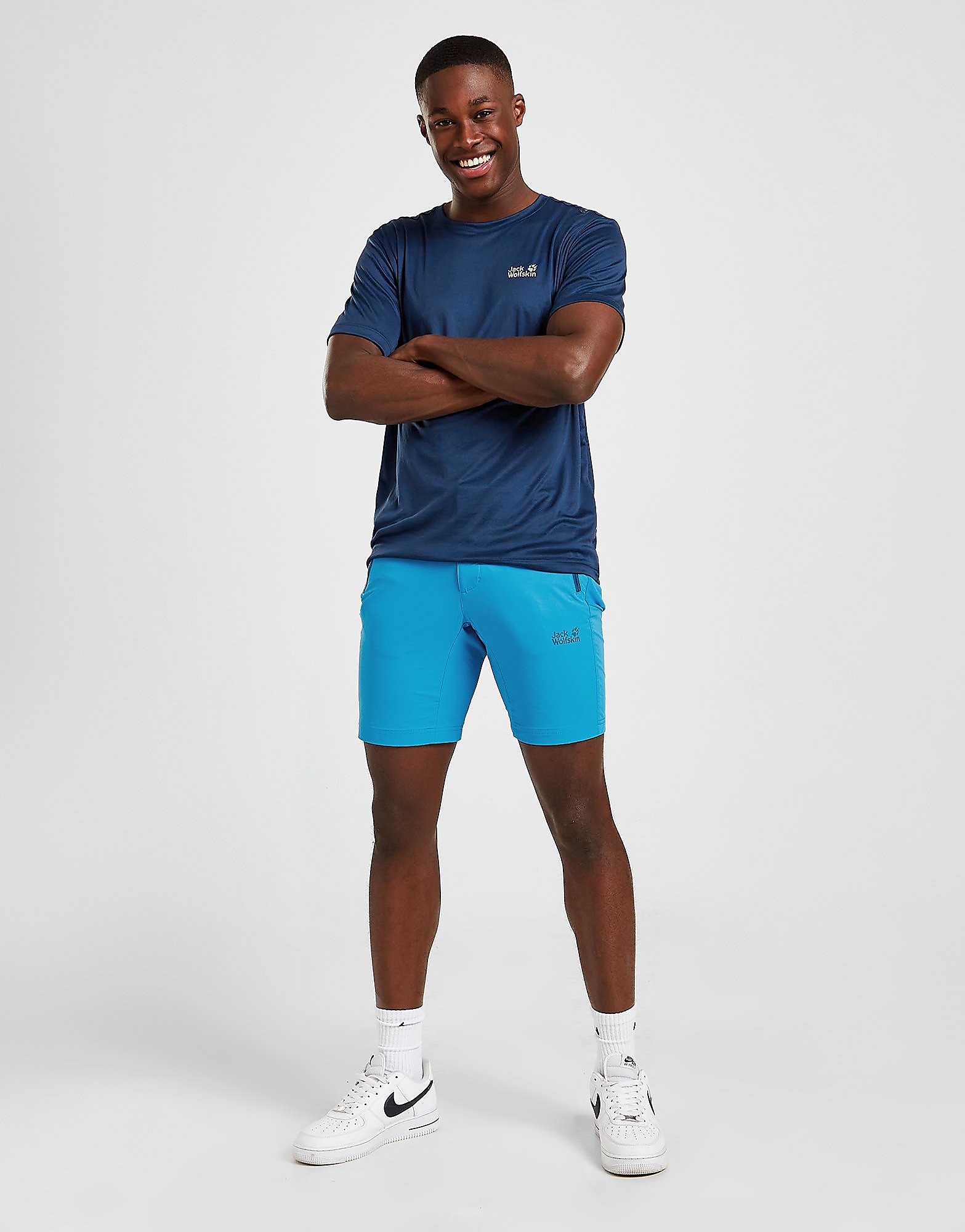 

Jack Wolfskin Trail Shorts - Blue - Mens, Blue