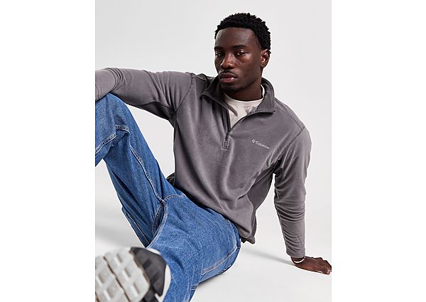 Columbia Haut Polaire Klamath 1/4 Zippé Homme - Grey, Grey
