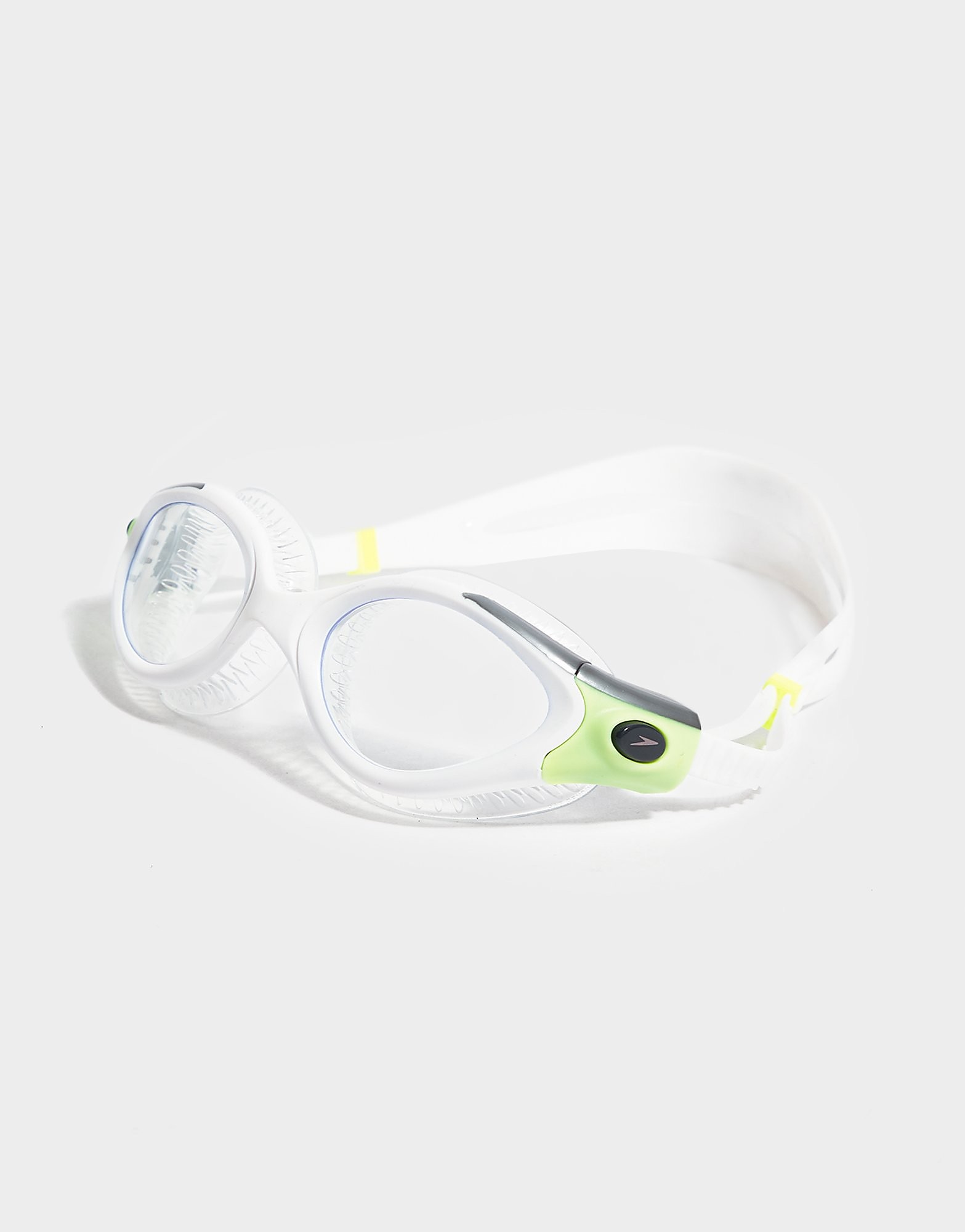 

Speedo Futura Biofuse Flexiseal Goggles - White/Green - Womens, White/Green