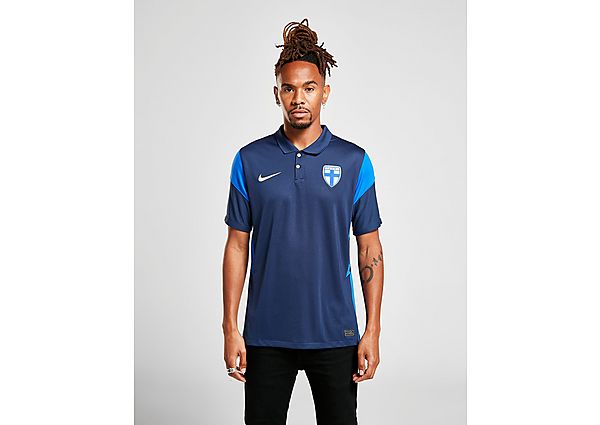 Nike Maillot Extérieur Finlande 2020 Homme - Midnight Navy/Hyper Royal/Truly Gold, Midnight Navy/Hyp