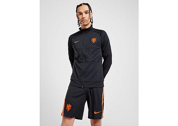 Nike Short Extérieur Pays-Bas 2020/21 Homme - Black/Safety Orange, Black/Safety Orange