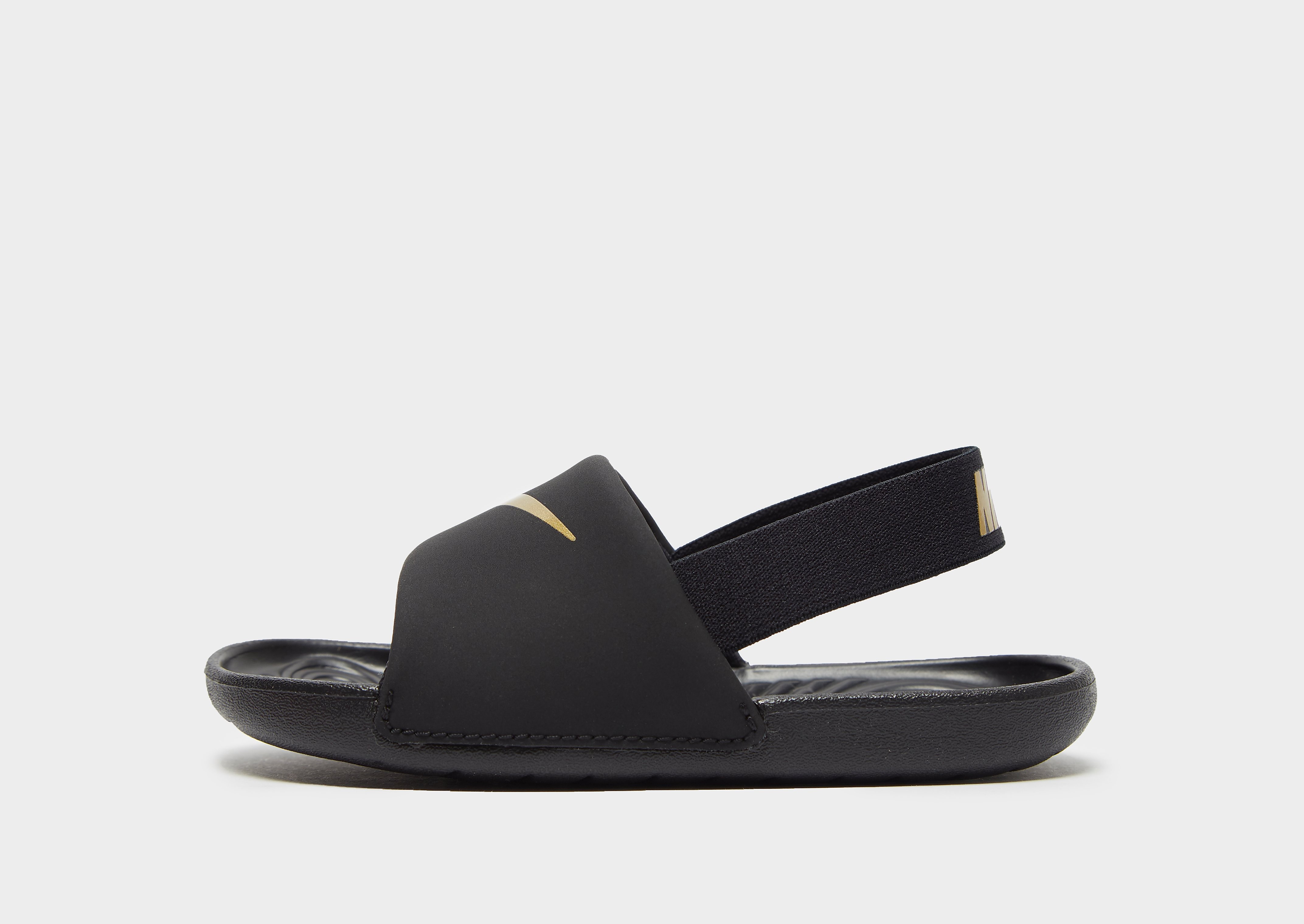 

Nike Kawa Slides Infant - Black/Metallic Gold - Kids, Black/Metallic Gold