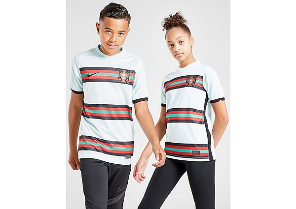 Nike Maillot de football Portugal 2020 Stadium Away pour Enfant plus âgé - Teal Tint/Black, Teal Tin
