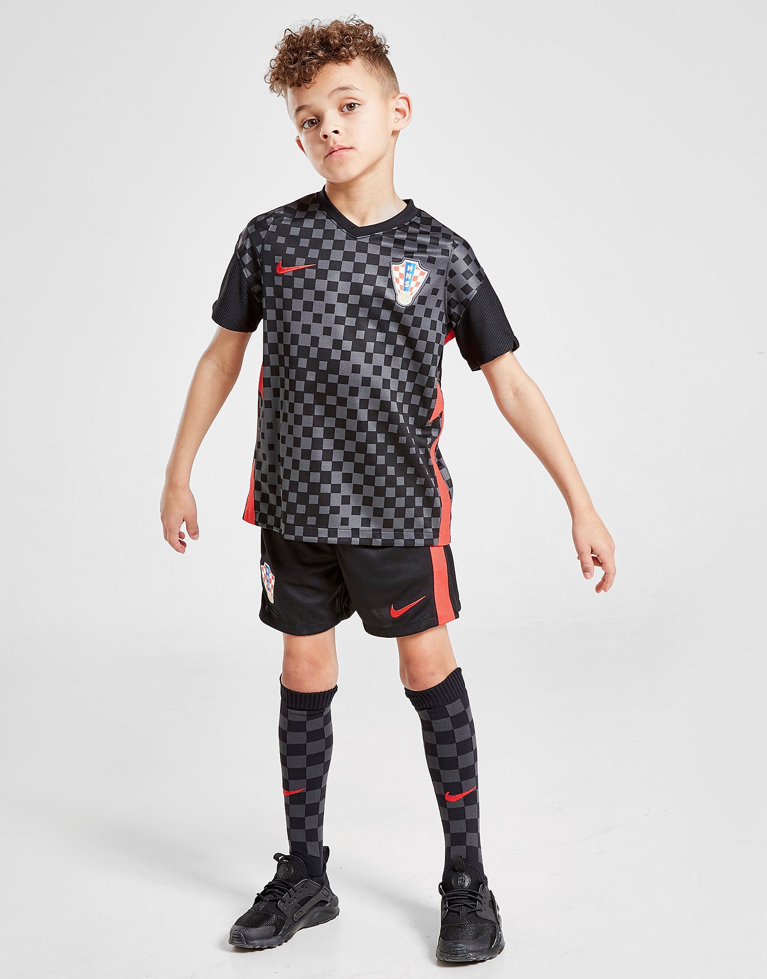 

Nike Croatia 2020 Away Kit Children - Anthracite/Black/University Red/Grey - Kids, Anthracite/Black/University Red/Grey