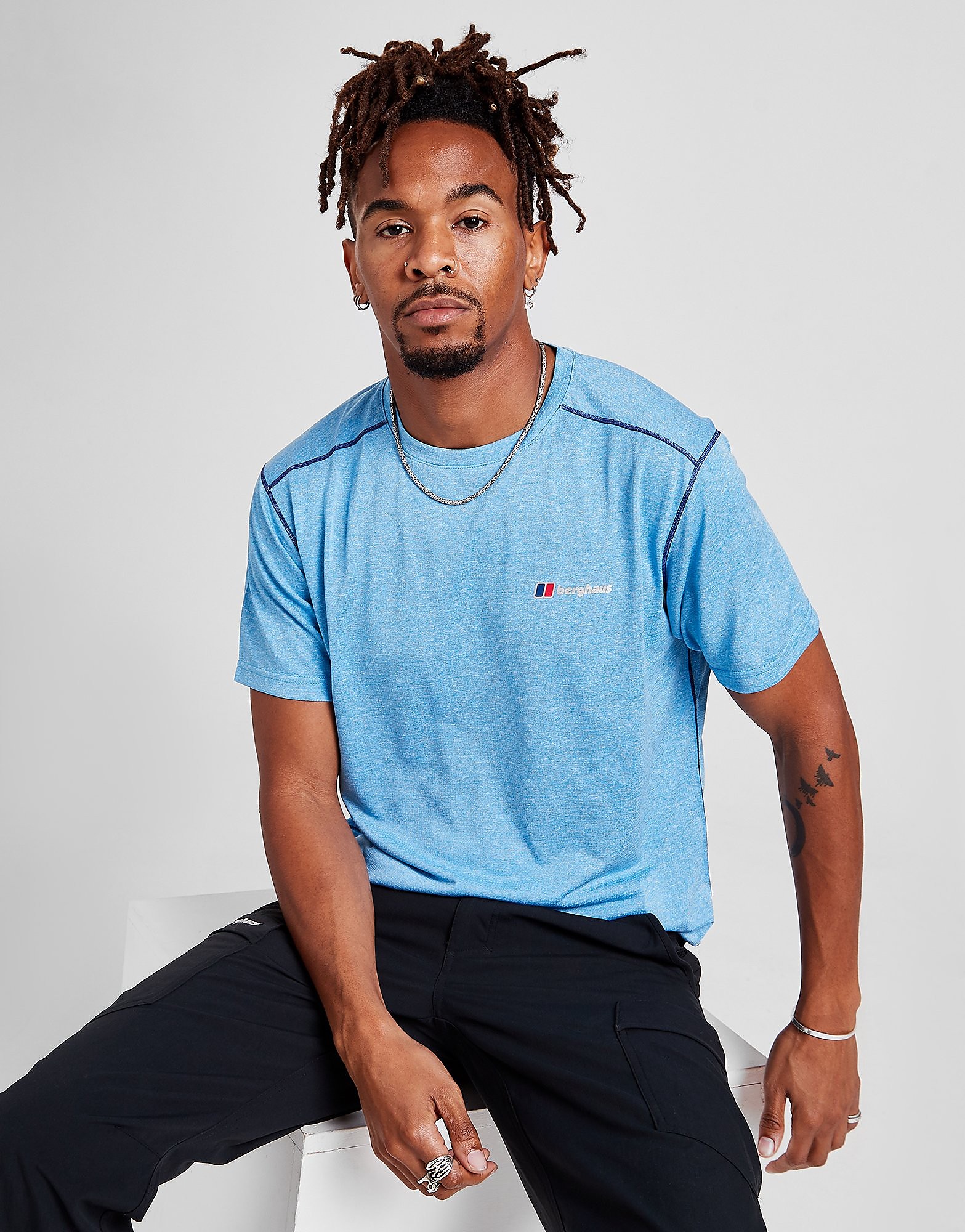 

Berghaus Explorer T-Shirt - Only at JD - Blue - Mens, Blue