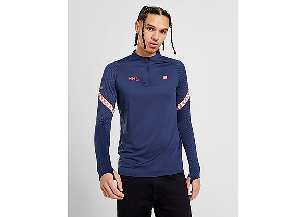 Nike Top Croatie Strike Drill Homme - Midnight Navy/Light Crimson/Light Crimson, Midnight Navy/Light