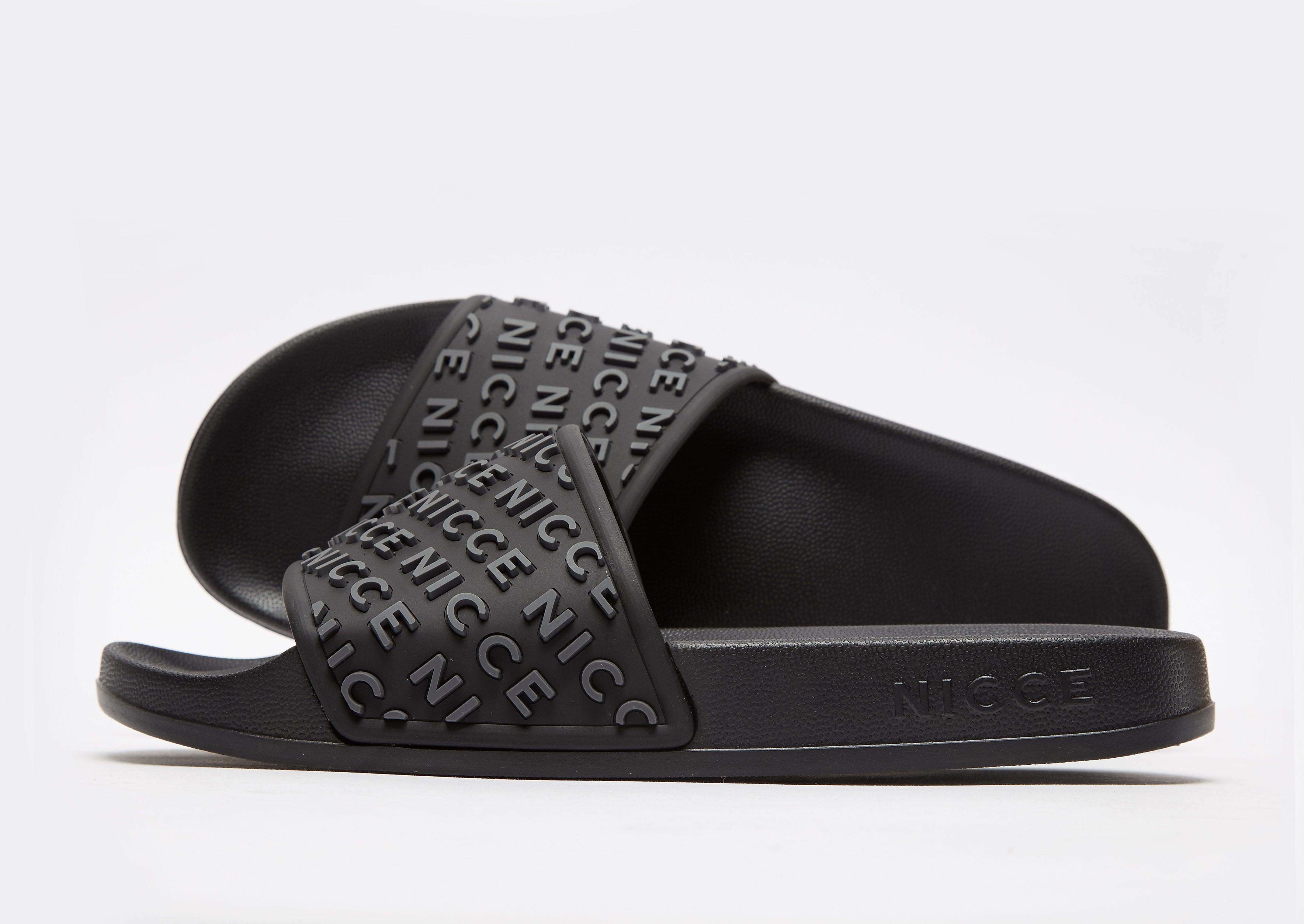 

Nicce Nativo Slides - Black - Mens, Black