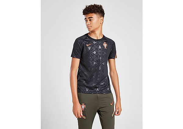 Nike Haut de football à manches courtes Portugal pour Enfant plus âgé - Black/Challenge Red/Challeng