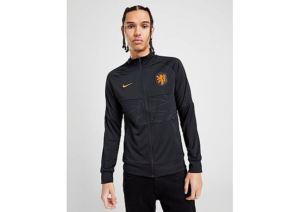 Nike Veste de Survêtement Pays-Bas I96 Homme - Black/Black/Black/Safety Orange, Black/Black/Black/Sa
