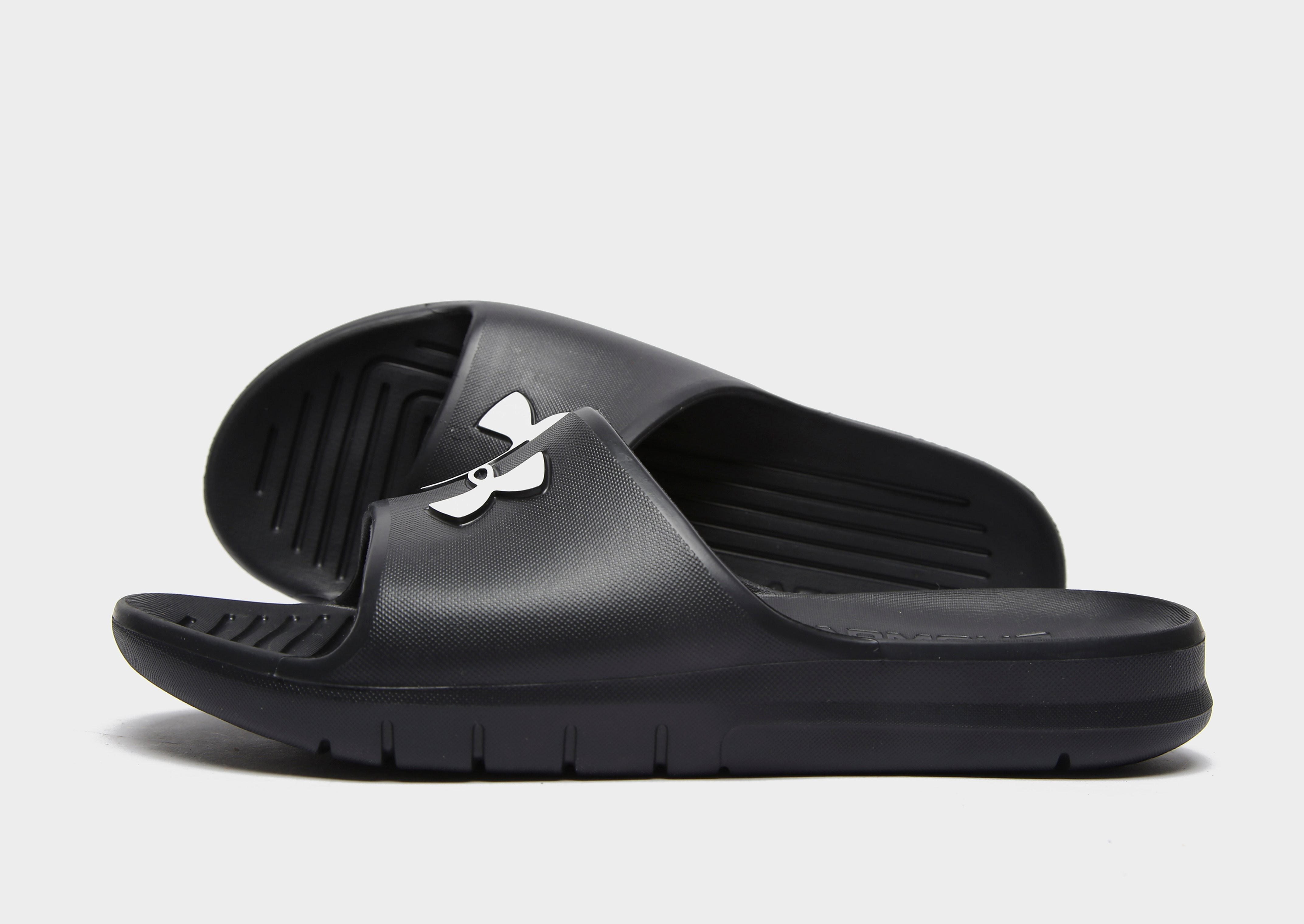 Under Armour Claquettes Core Homme - Noir, Noir
