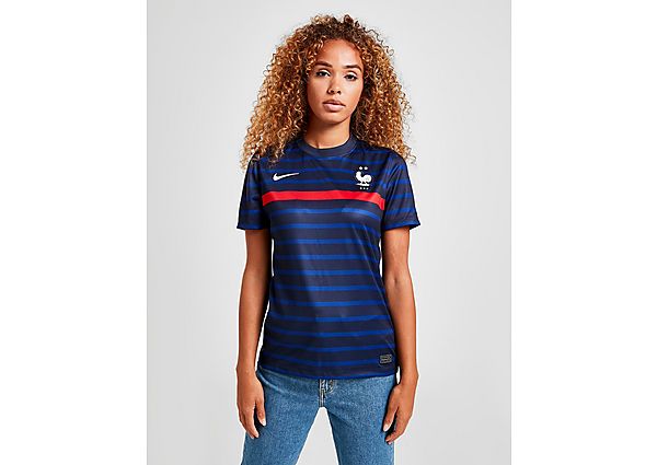 Nike Maillot Domicile France 2020 Femme;;; - Blackened Blue/White, Blackened Blue/White