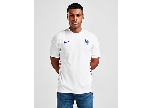 Nike France 2020 Away Shirt - White/Concord - Mens, White/Concord