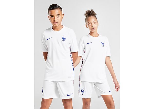 Nike Maillot Extérieur France 2020 Junior - White/Concord, White/Concord