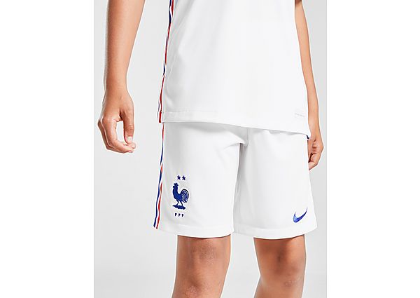 Nike Short Extérieur France 2020 Junior - White/Concord, White/Concord
