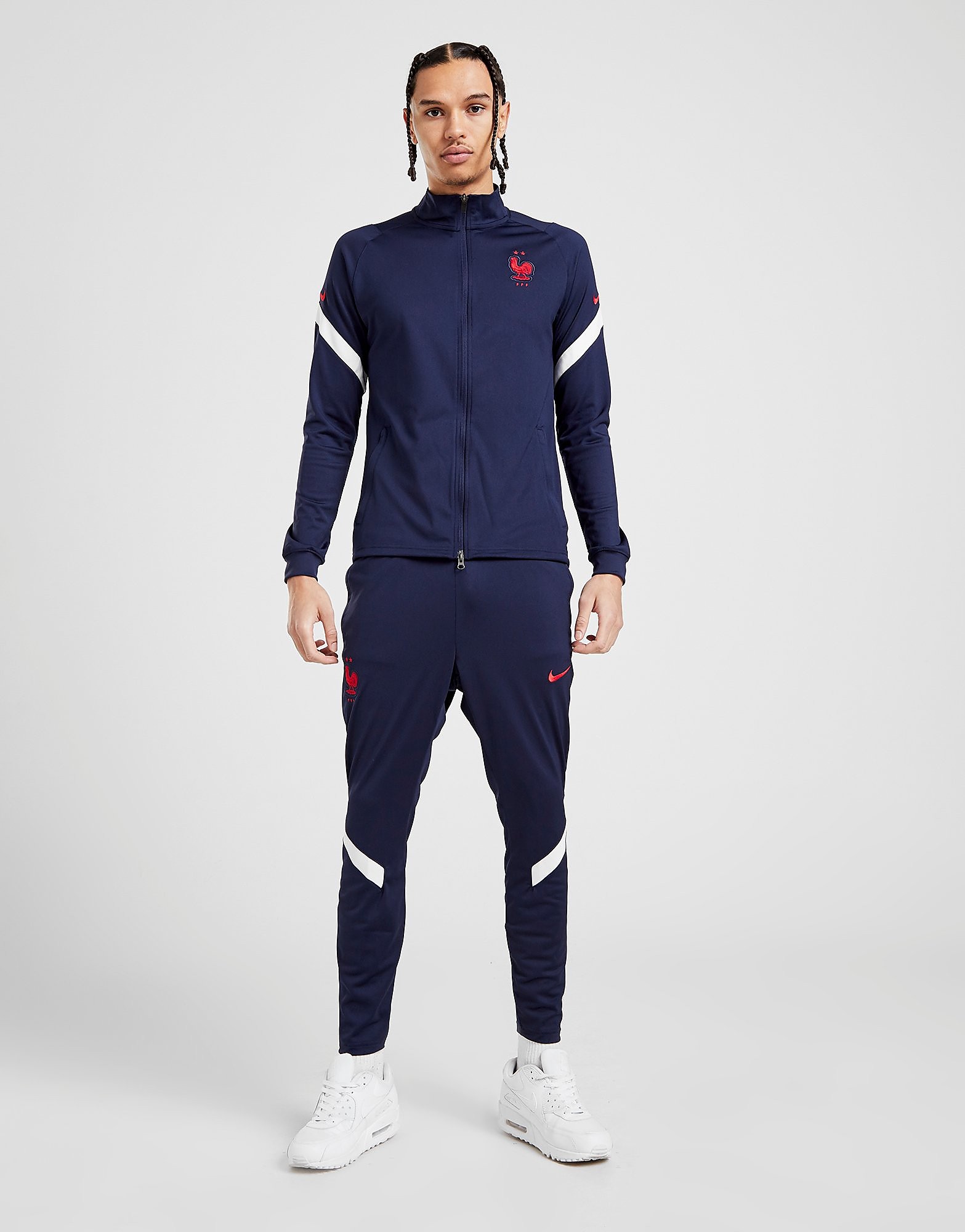 

Nike France Strike Tracksuit - Blackened Blue/Blackened Blue/White/University Red - Mens, Blackened Blue/Blackened Blue/White/University Red