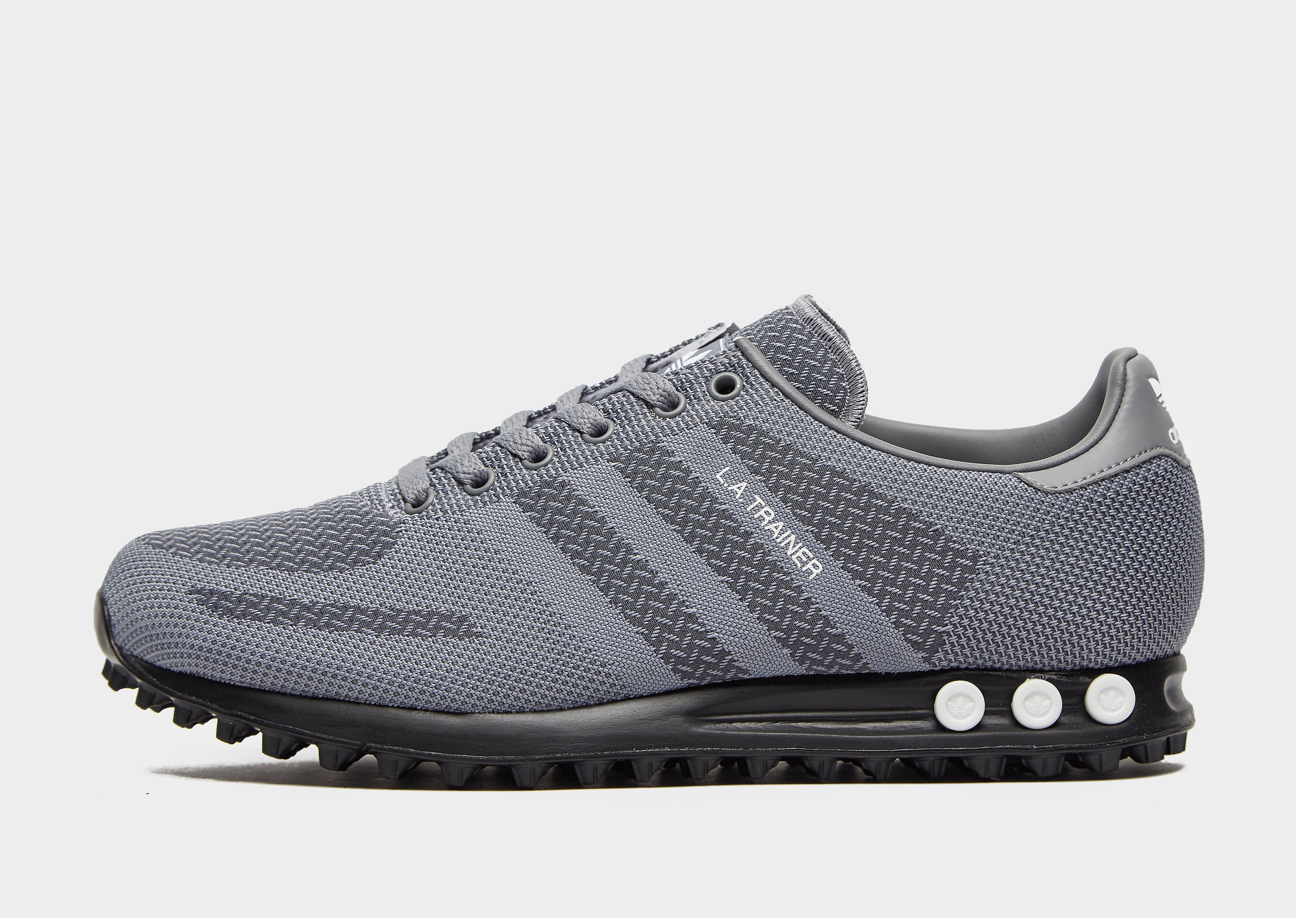 

adidas Originals LA Trainer Woven - Only at JD - Grey/Black - Mens, Grey/Black