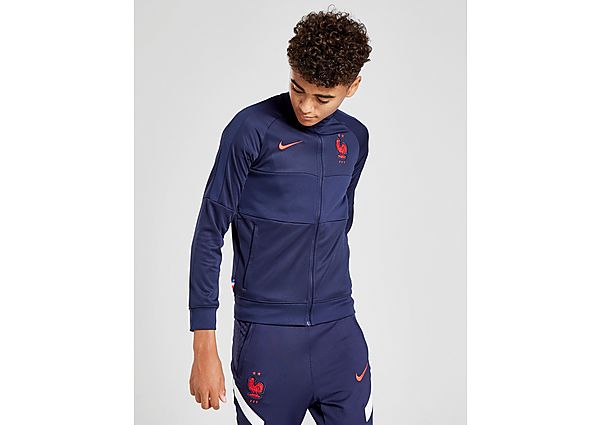 Nike Veste France I96 Junior - Blackened Blue/Blackened Blue/Blackened Blue/University Red, Blackene