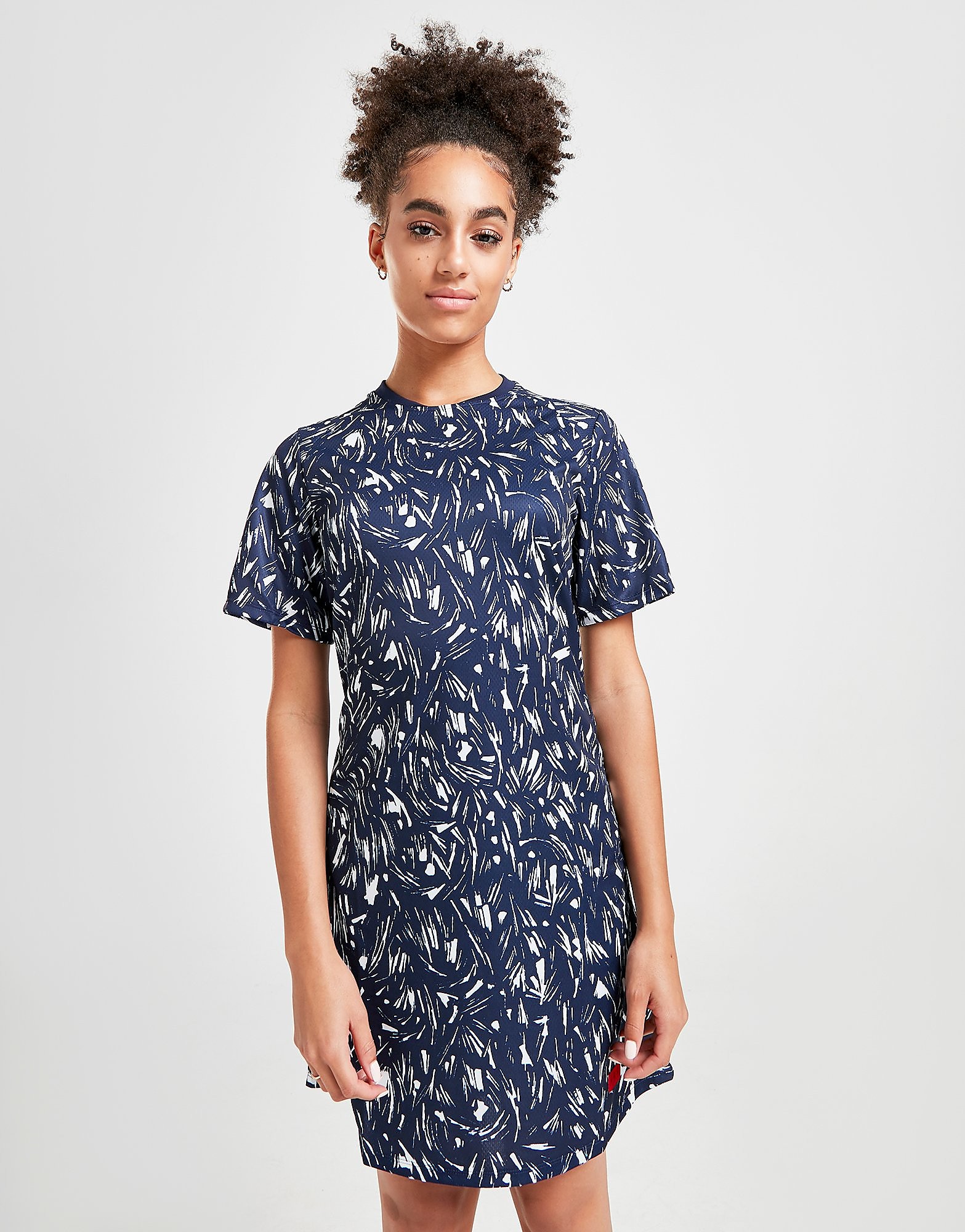 

Nike France Jersey Dress - Blackened Blue/University Red/White/Red - Womens, Blackened Blue/University Red/White/Red