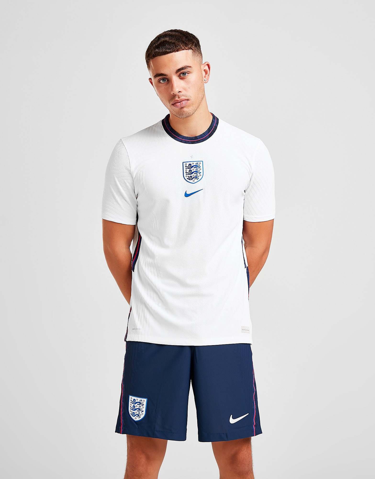 

Nike England 2020 Home Vapor Shorts - Navy/White - Mens, Navy/White