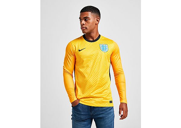 Nike Maillot Domicile Gardien de But Angleterre 2020 Homme - Tour Yellow/University Gold/Black, Tour