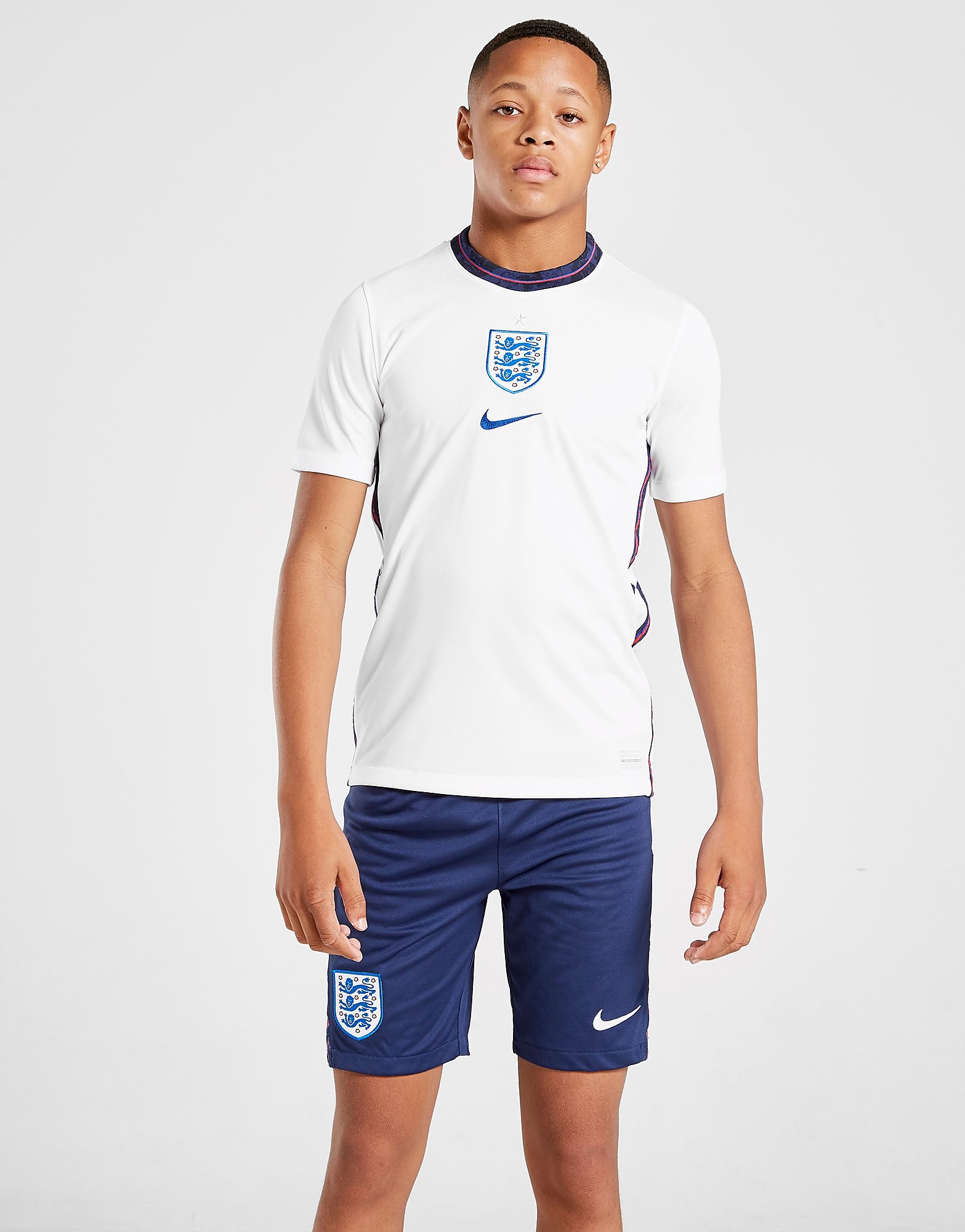 

Nike England 2020 Home Shorts Junior - Navy - Kids, Navy