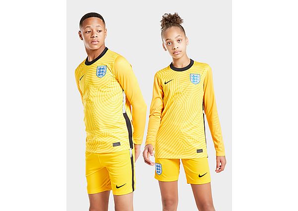 Nike Maillot Gardien de But Domicile Angleterre 2020 Junior - Tour Yellow/University Gold/Black, Tou
