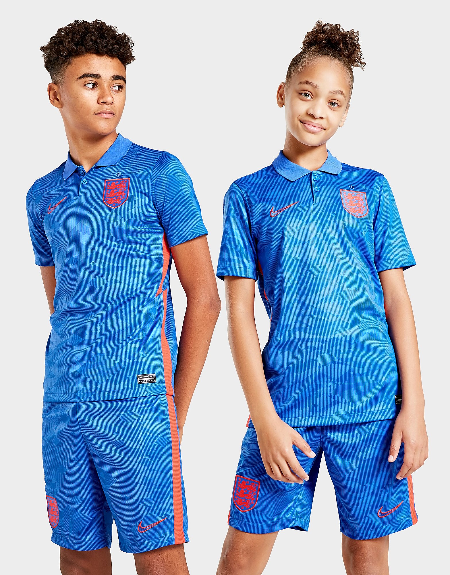 

Nike England 2020 Away Shirt Junior - Blue/Red - Kids, Blue/Red