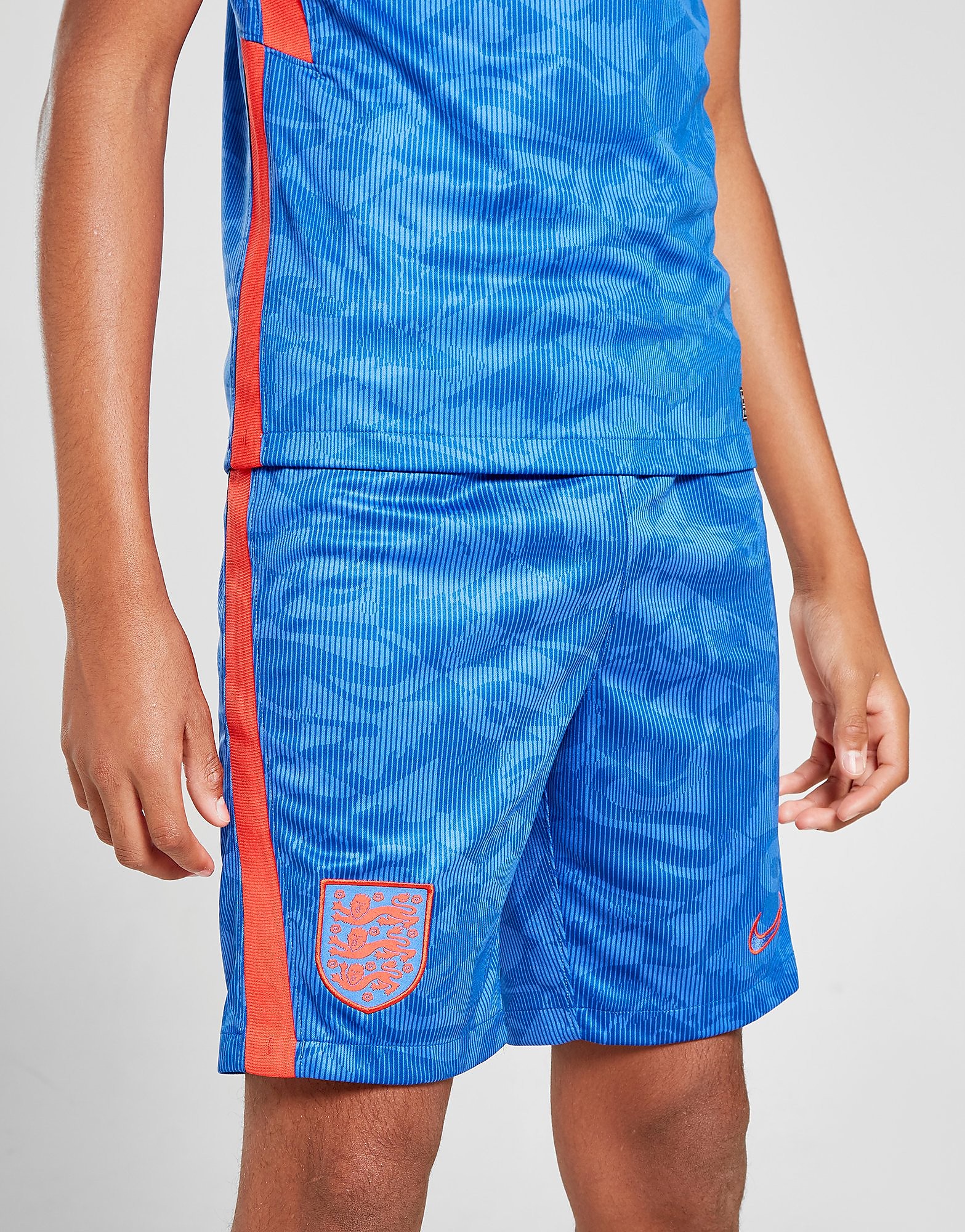 

Nike England 2020 Away Shorts Junior - Blue - Kids, Blue
