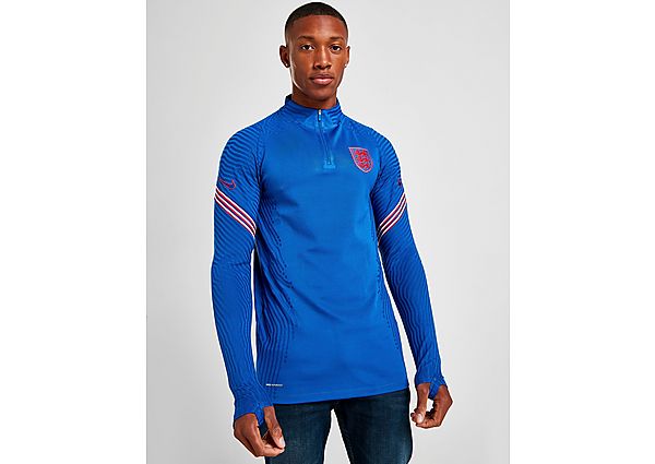 Nike Haut d'Entraînement Angleterre VaporKnit Strike Homme - Sport Royal/Sport Royal/Challenge Red,