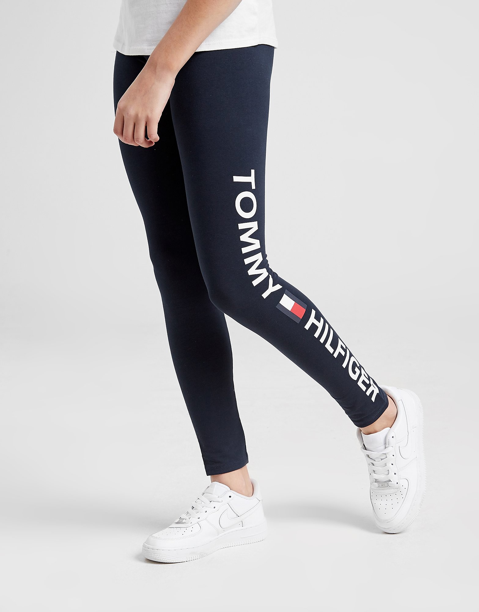 

Tommy Hilfiger Girls' Essential Logo Leggings Junior - Navy - Kids, Navy