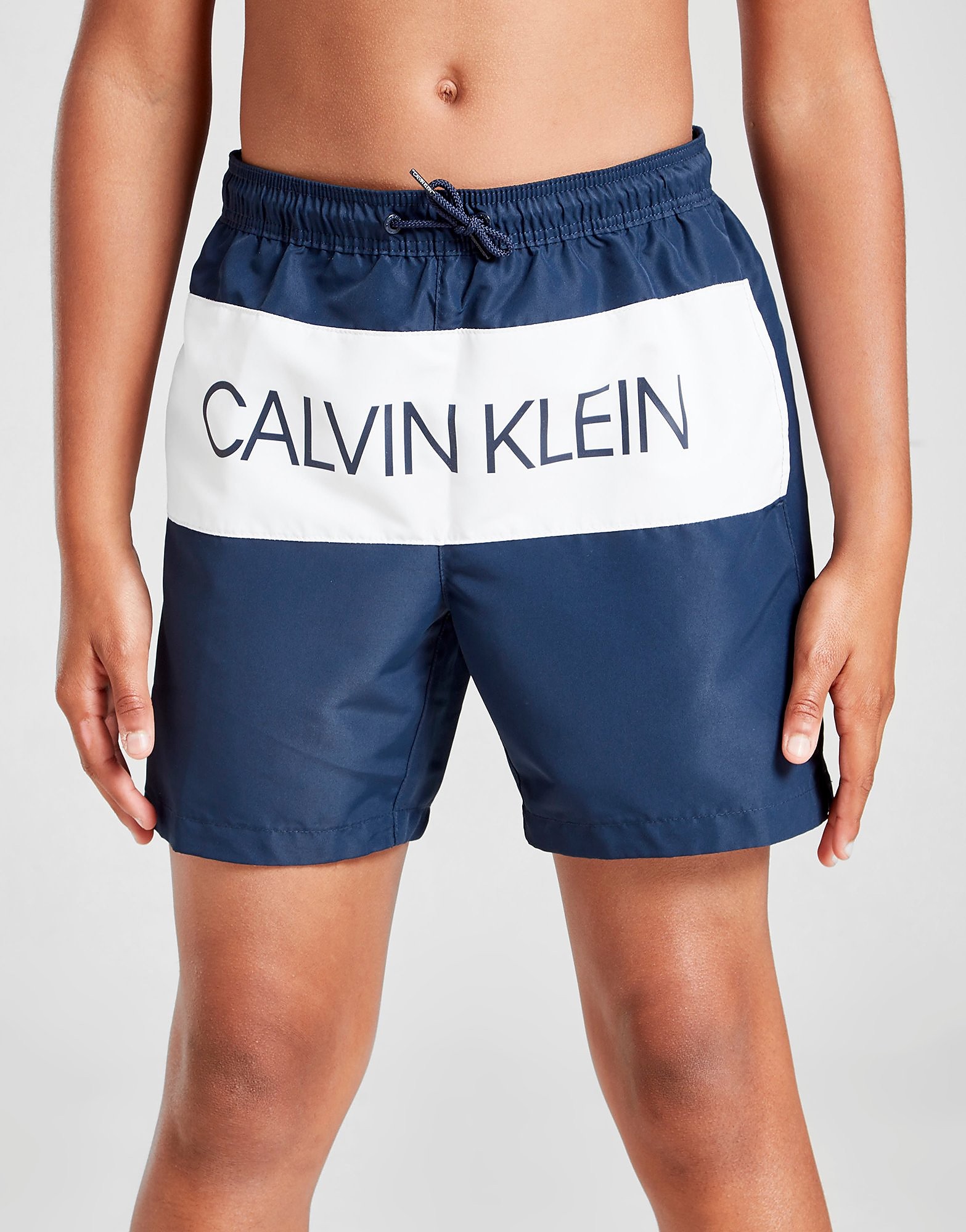 

Calvin Klein Core Logo Swim Shorts Junior - Blue - Kids, Blue