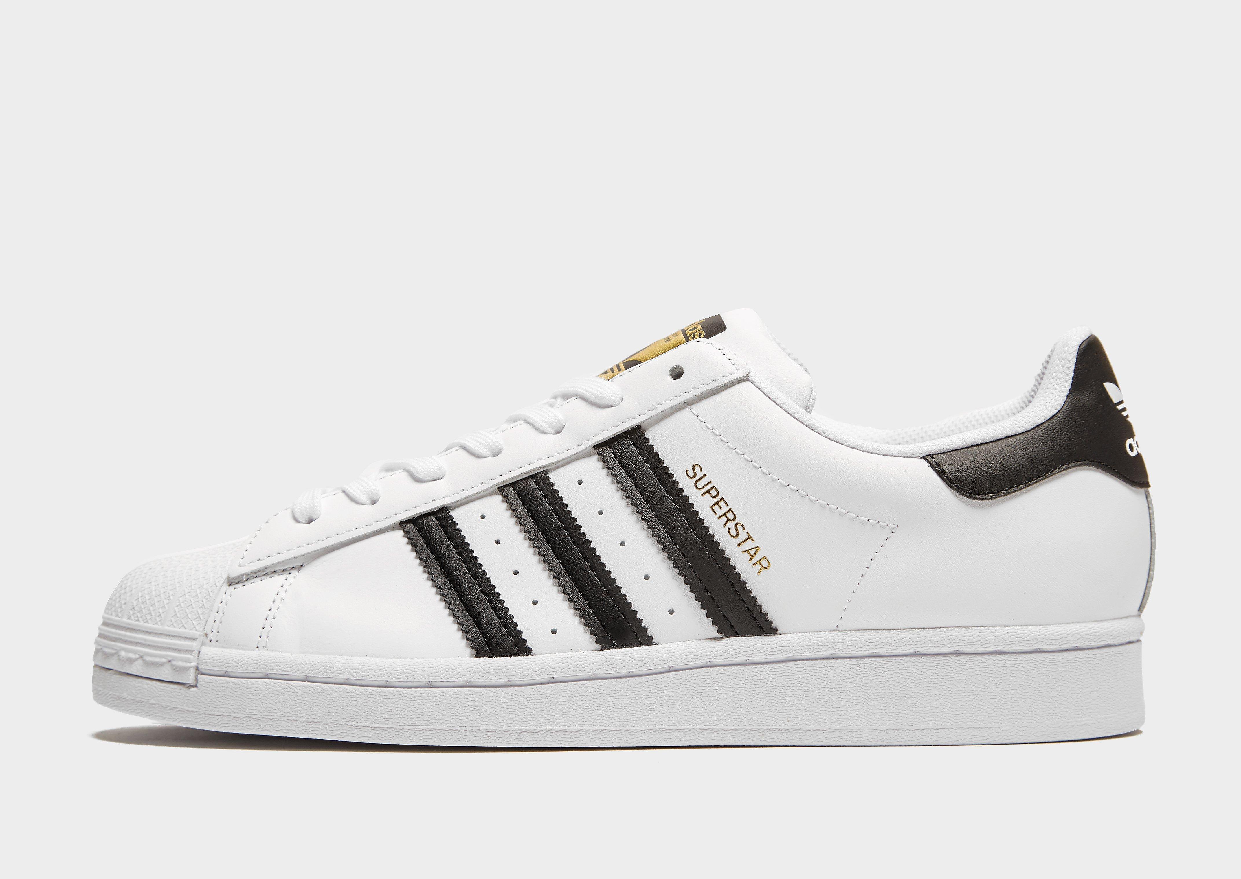 

adidas Originals Superstar - Cloud White / Core Black / Cloud White/Black - Mens, Cloud White / Core Black / Cloud White/Black