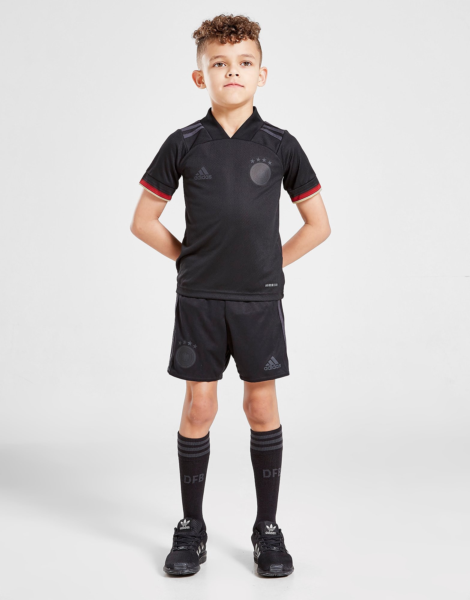 

adidas Germany 2020/21 Away Kit Children - Black - Kids, Black
