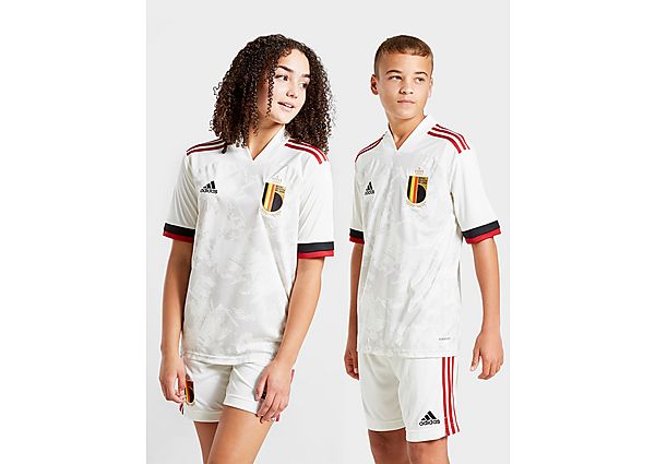 adidas Maillot Extérieur Belgique 2020 Junior - Off White, Off White