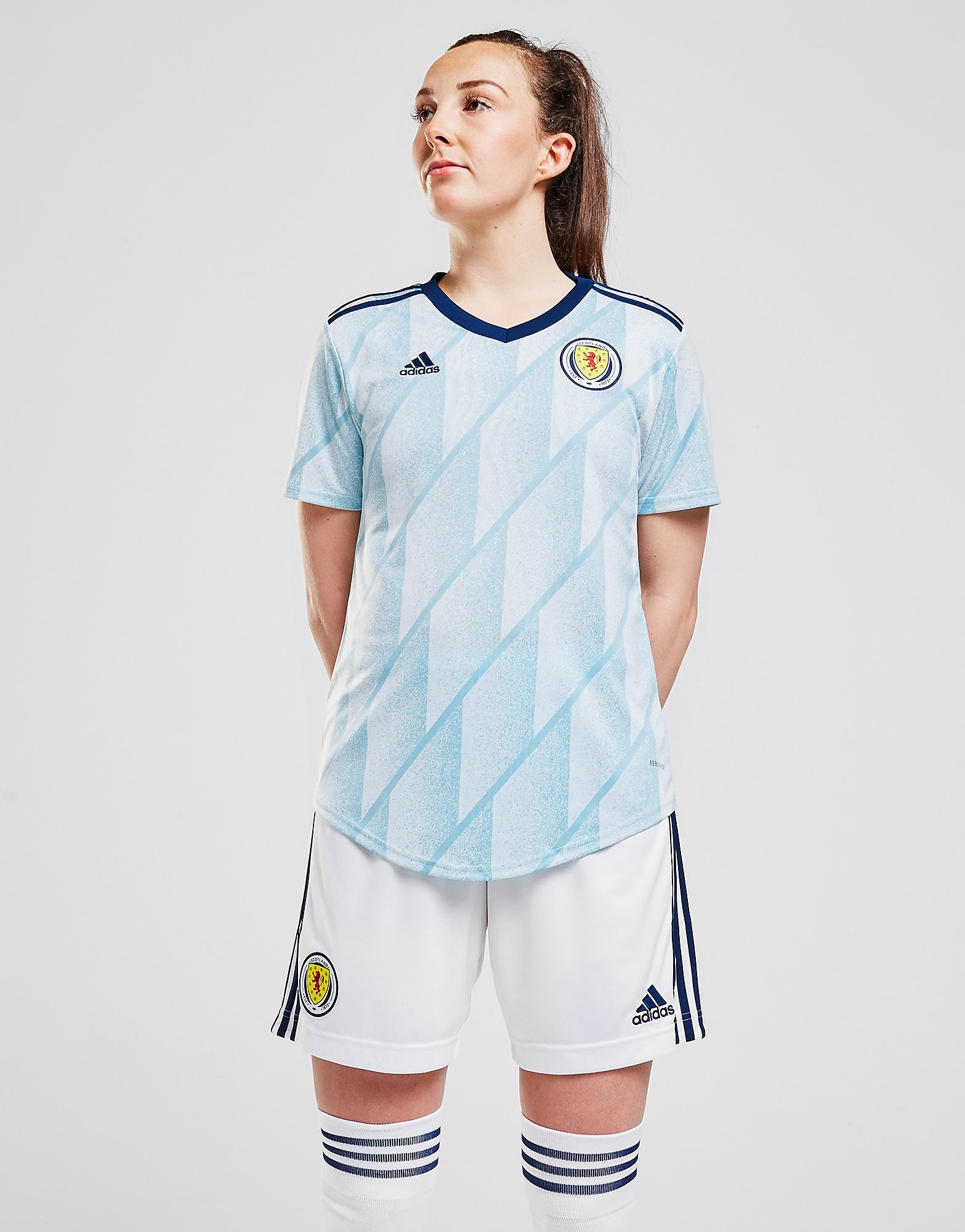 

adidas Scotland 2020 Away Shirt Women's - White/Blue, White/Blue