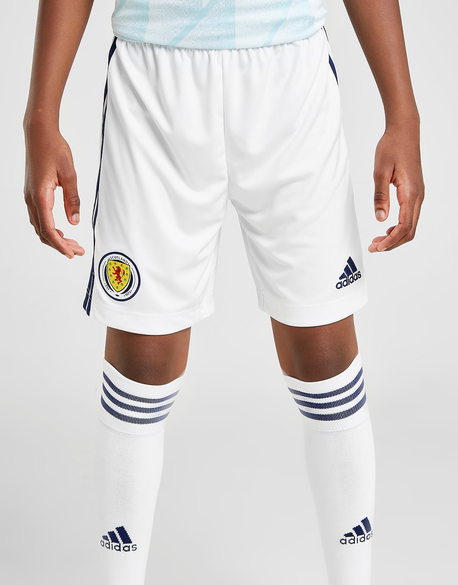 

adidas Scotland 2020 Away Shorts Junior - White - Kids, White