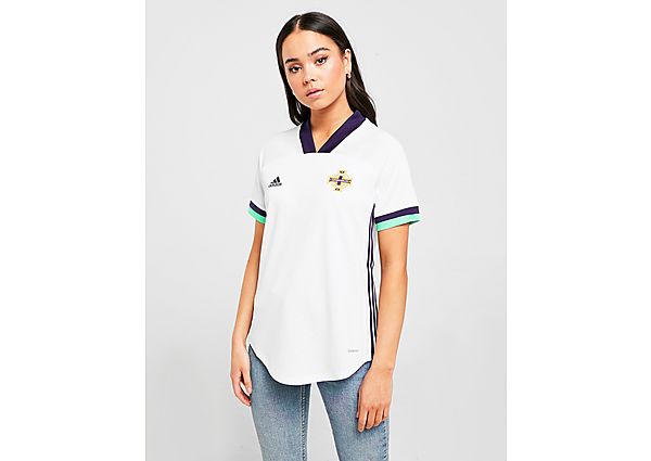 adidas Maillot Extérieur Irlande du Nord 2020 Femme PRÉ-COMMANDE - White/Blue, White/Blue