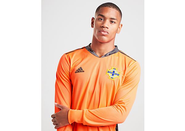 adidas Maillot Extérieur Gardien de But Irlande Du Nord 2020 Homme - Orange, Orange