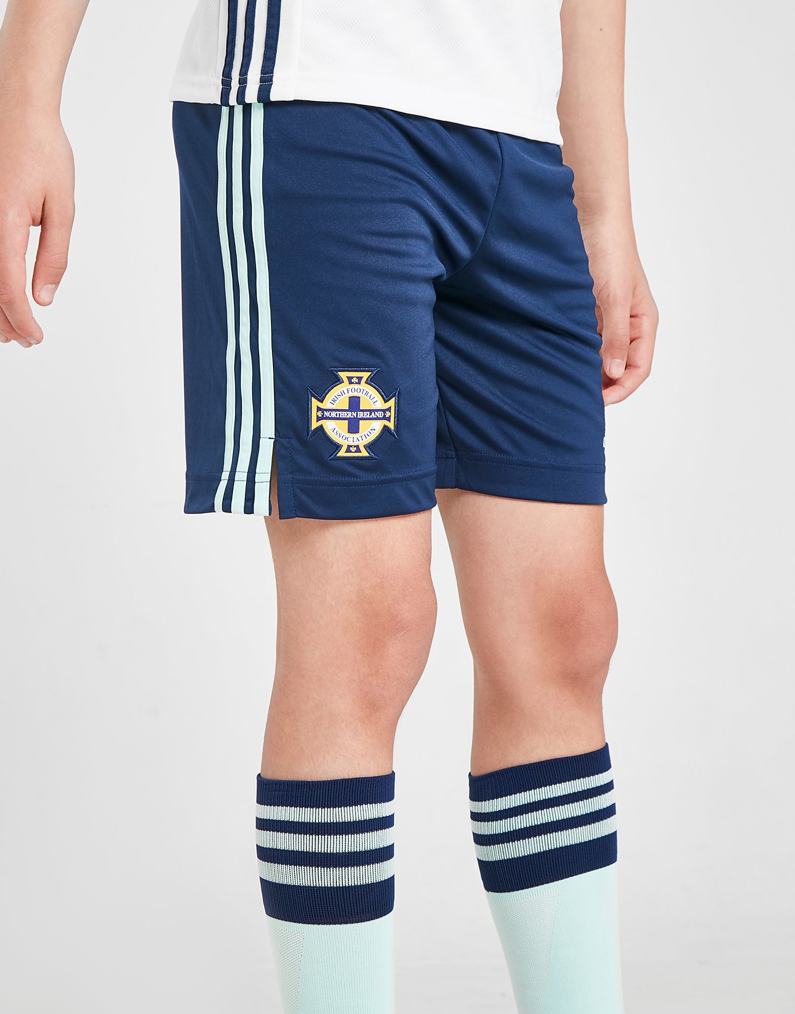 

adidas Northern Ireland 2020 Away Shorts Junior - Blue - Kids, Blue